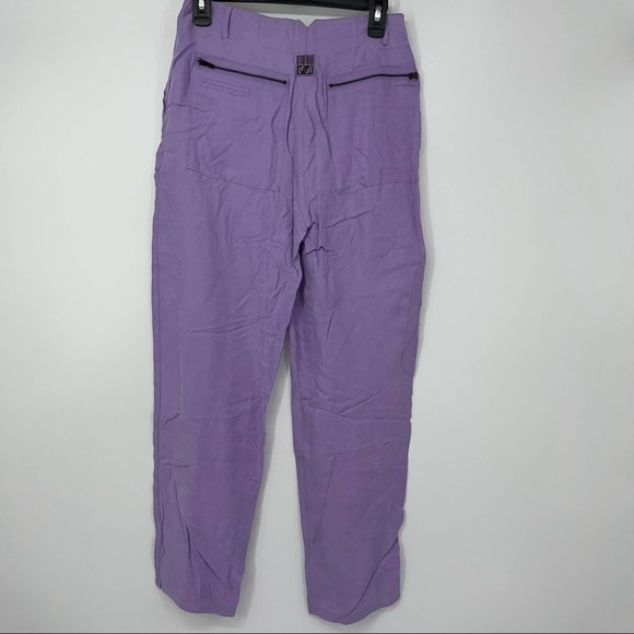 LF THE BRAND CARGO STYLE LIGHT PURPLE LIGHTWEIGHT PANTS SIZE 10 - Picture 2 of 8